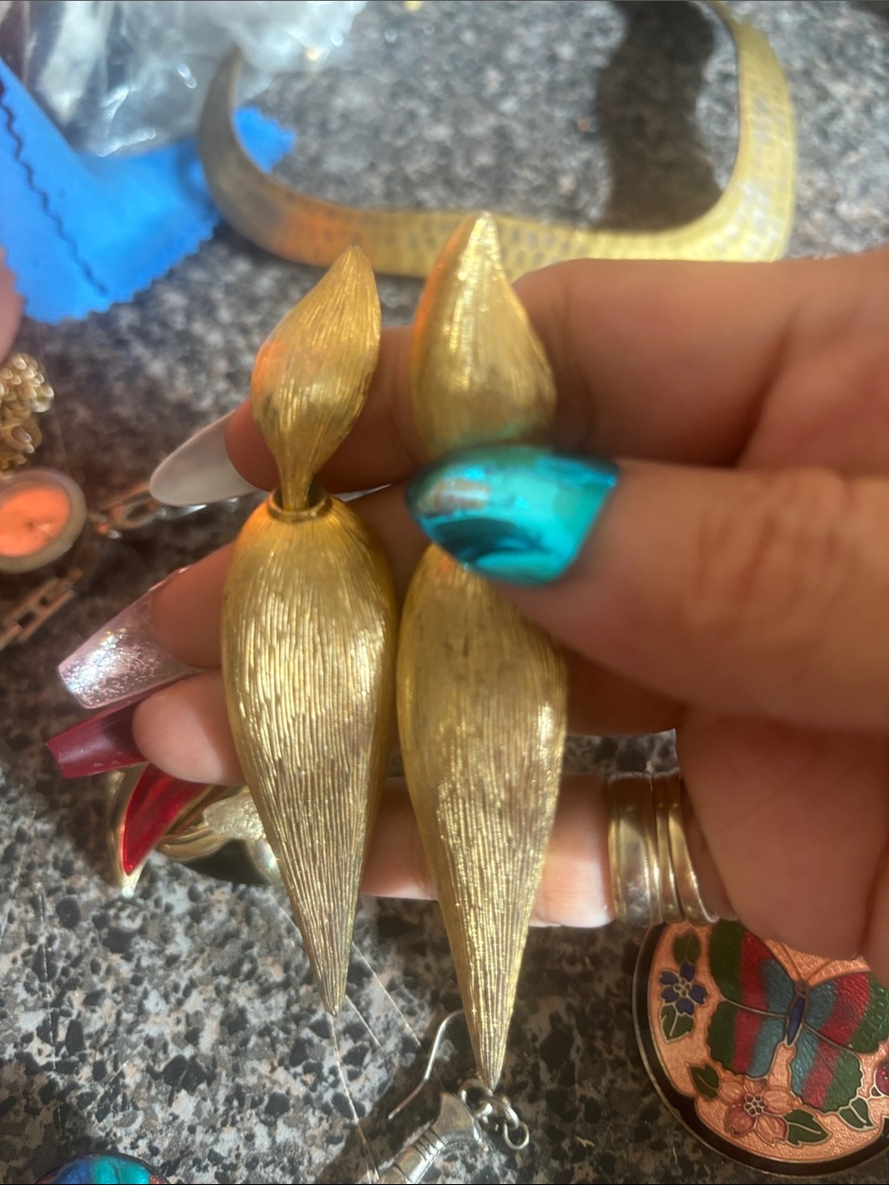 Antique 60’a earrings